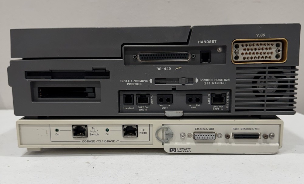 HP Agilent WAN Advisor Internet Advisor Protocol Analyzer Computer Laptop J2300E