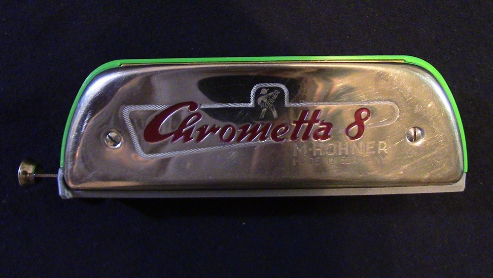 Customized Hohner Chrometta 8 Chromatic Harmonica Key of C