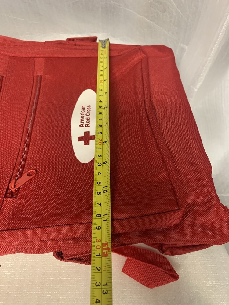 American Red Cross Emergency Preparedness Kit Red Backpack Only
