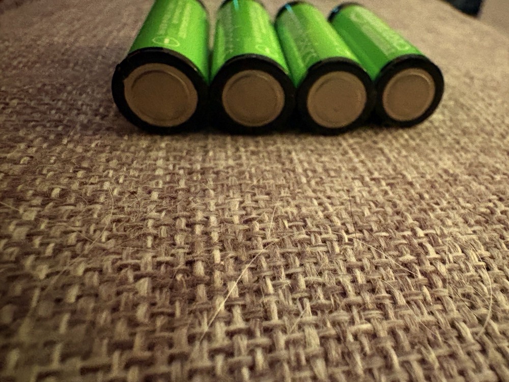 Amazon Basics Rechargeable AA Batteries, 4-Pack