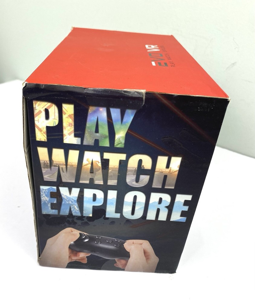 EVO Virtual Reality Smartphone VR Headset Starter Kit 360 Degrees Bluetooth