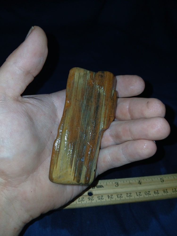 4.5 oz Texas Orange Petrified
