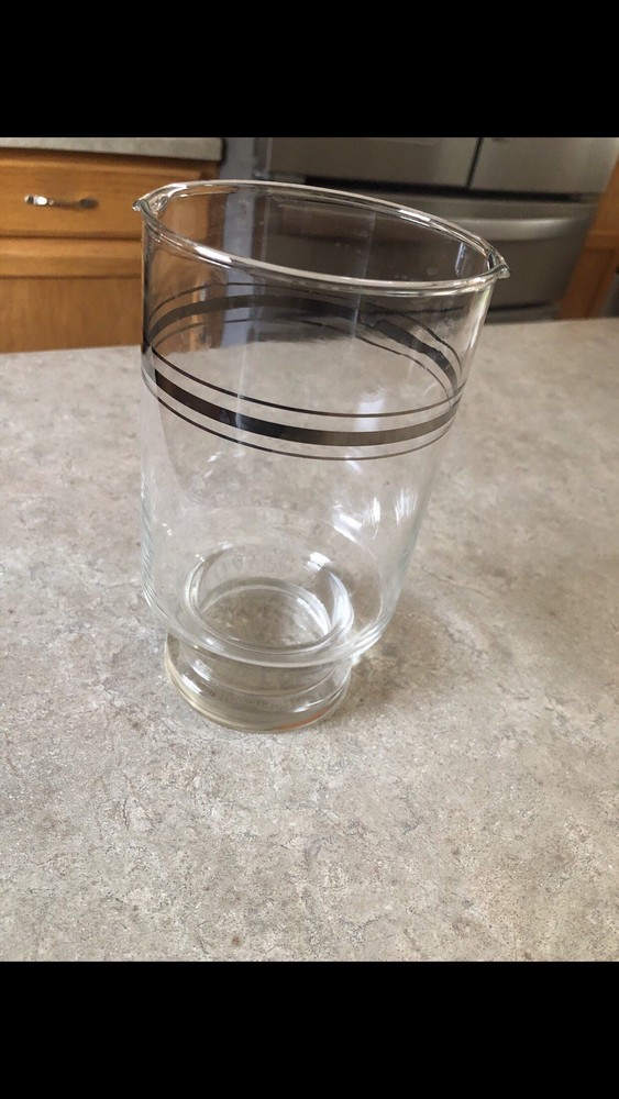 Vintage Mid Century Modern Cocktail Pitcher EUC