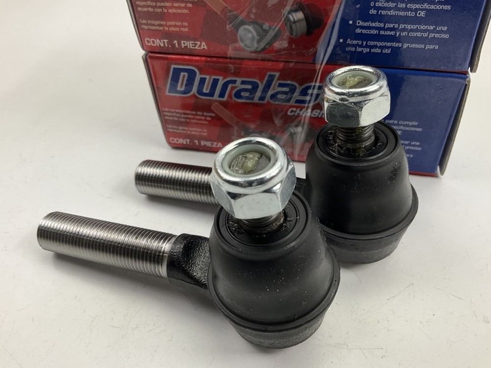 (2) Duralast ES3045R Front Outer Tie Rod Ends - 1986-1995 Suzuki Samurai