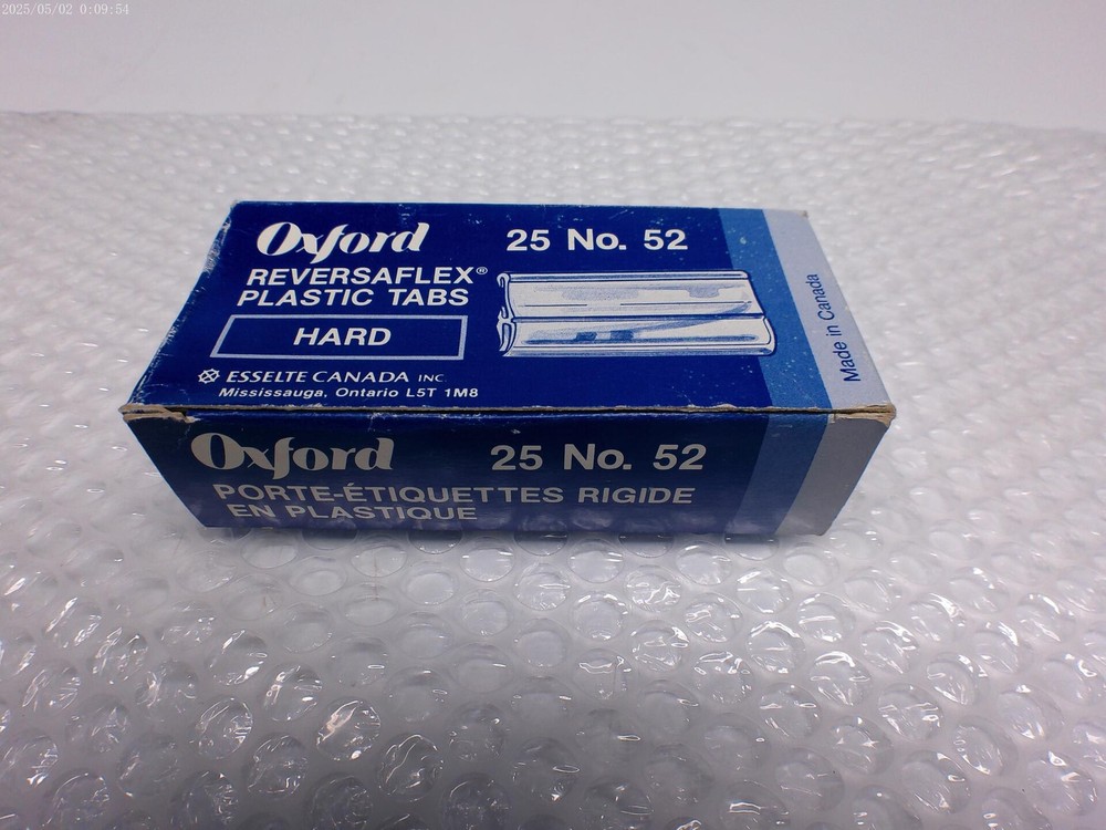 OXFORD 25 NO.52 TABS NSMP