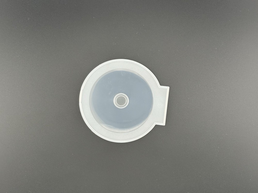 10 PACK - Nintendo GameCube Disc Case, Plastic Single Disc Holder - Middle Snap