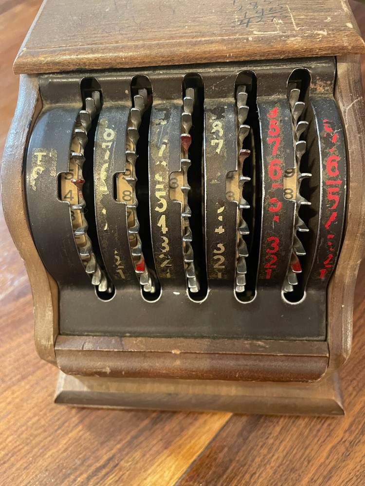 Vintage Antique Adding Machine Little Giant No Front Plate