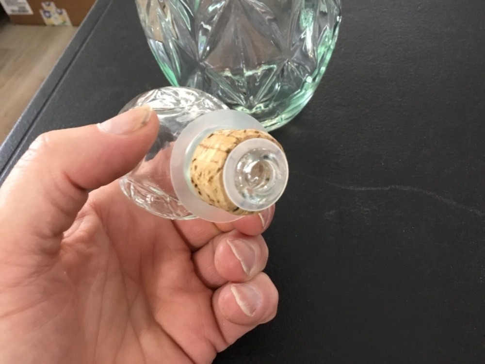 Clea Glass Decanter Bottle