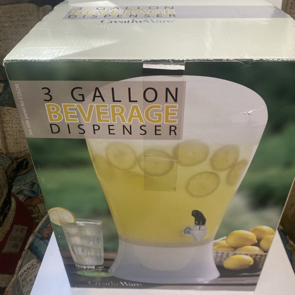 CreativeWare 3-Gallon (11 Liter)  Unbreakable Beverage Dispenser