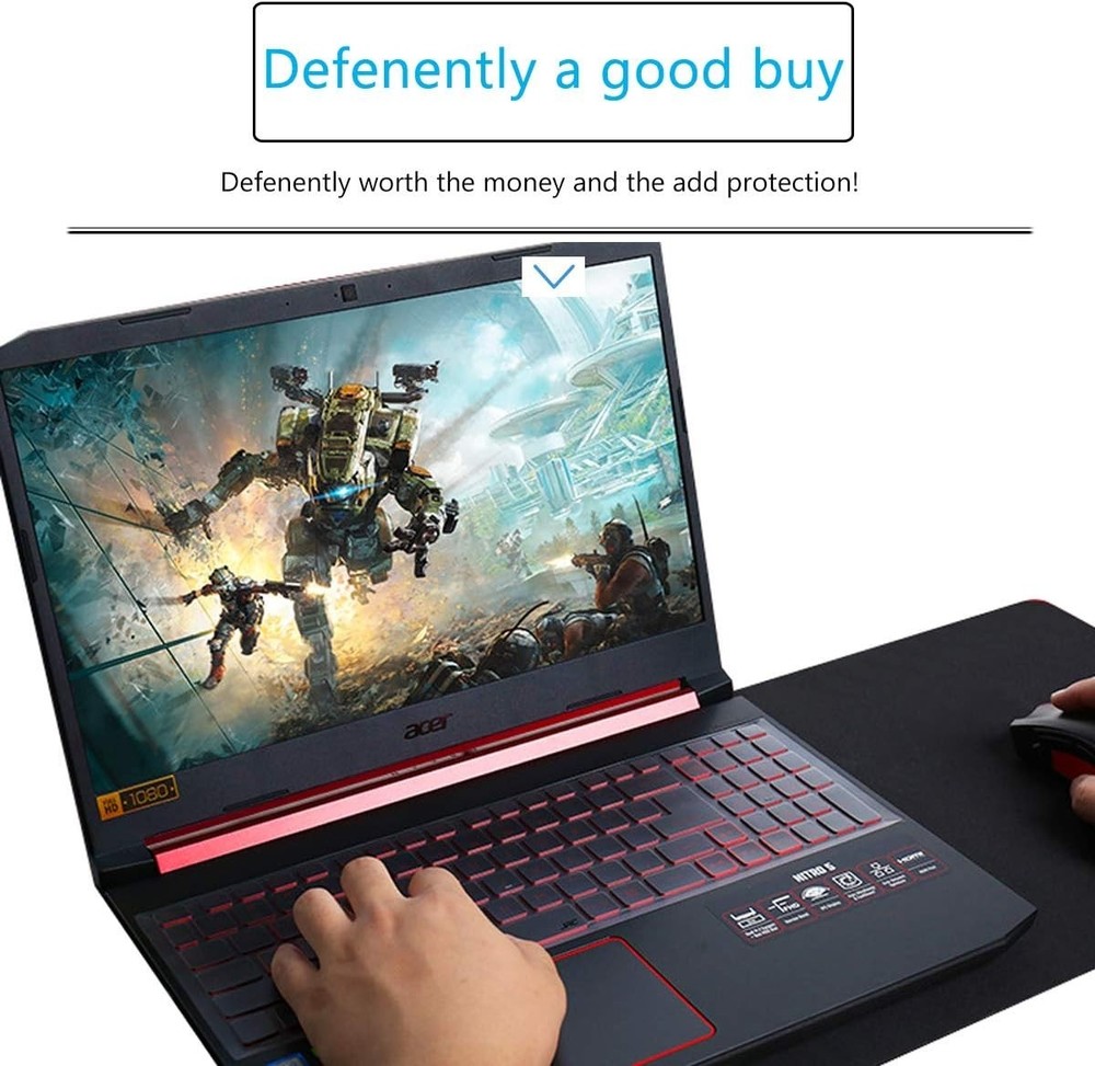 Waterproof Keyboard Cover for Acer Nitro & Predator Helios