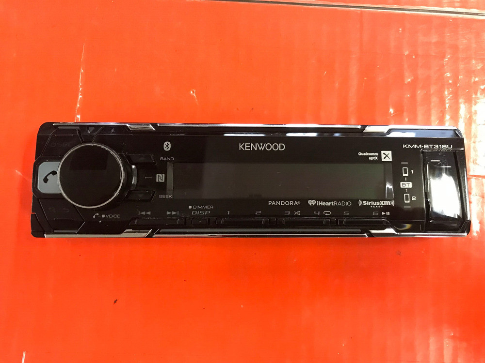 kmm-bt318u kenwood faceplate