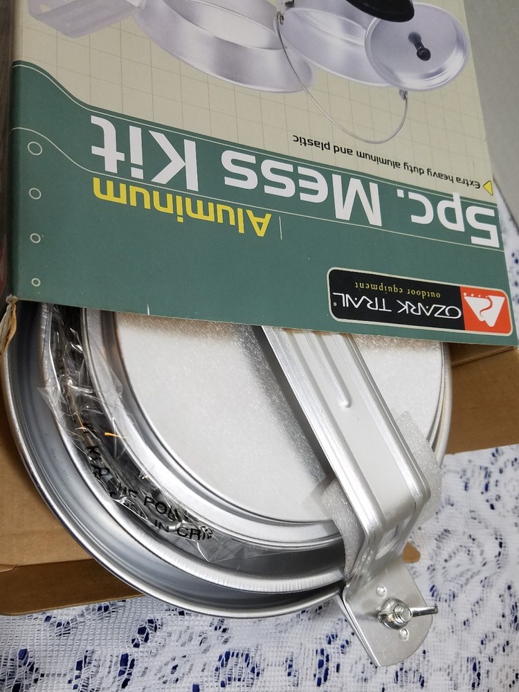 5 Piece ALUMINUM Mess Kit Ozark Trail