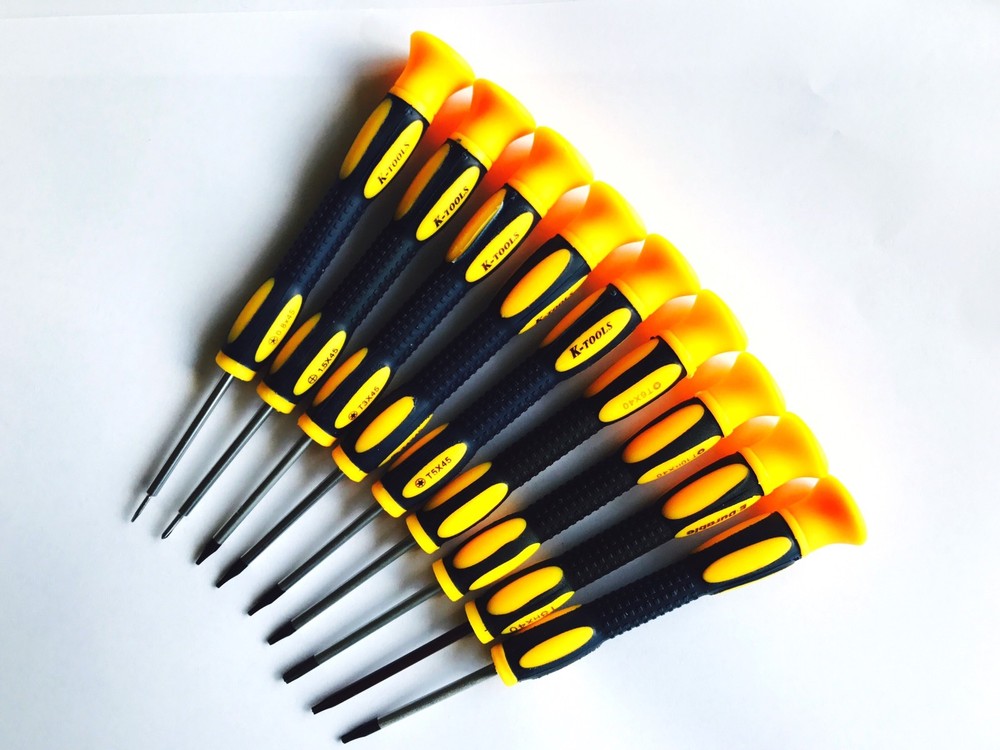9PC Communication Repair Tools Set Cell Phone Camera Electronics T6 T7H T8H T10H