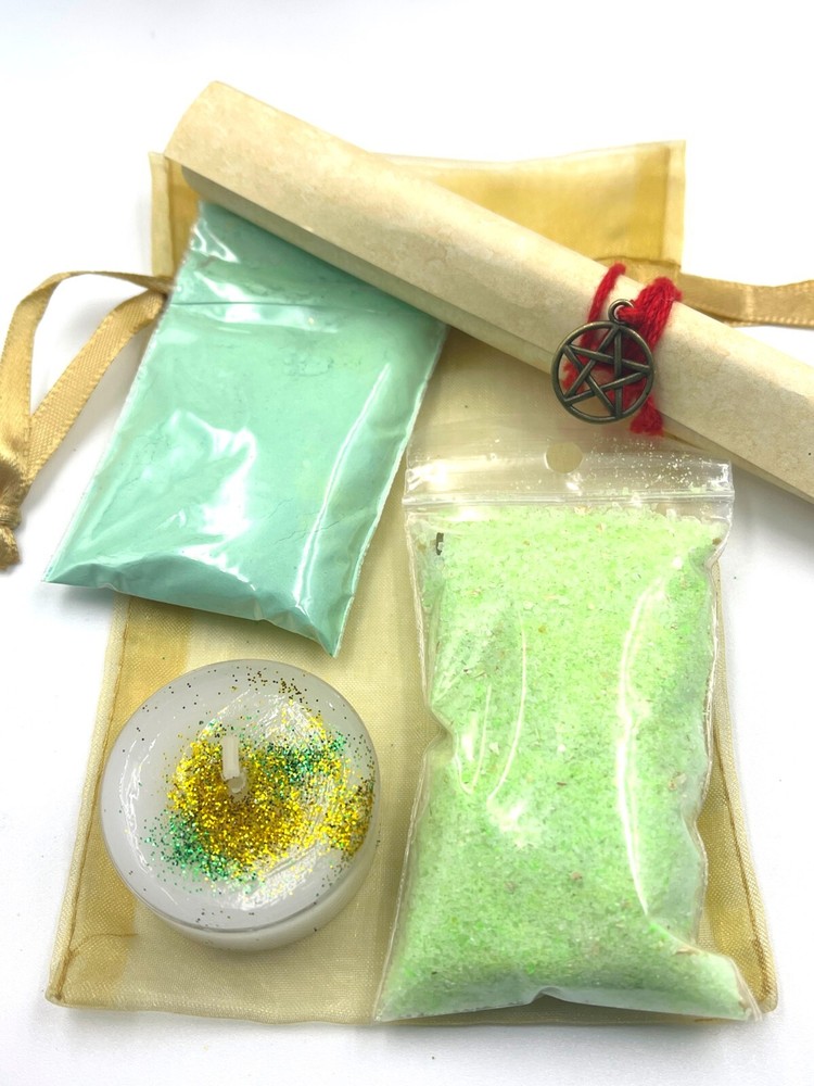 FAST MONEY Bath Spell Kit/Safe/Fast Effective/ Best Spells Magick/Handcrafted