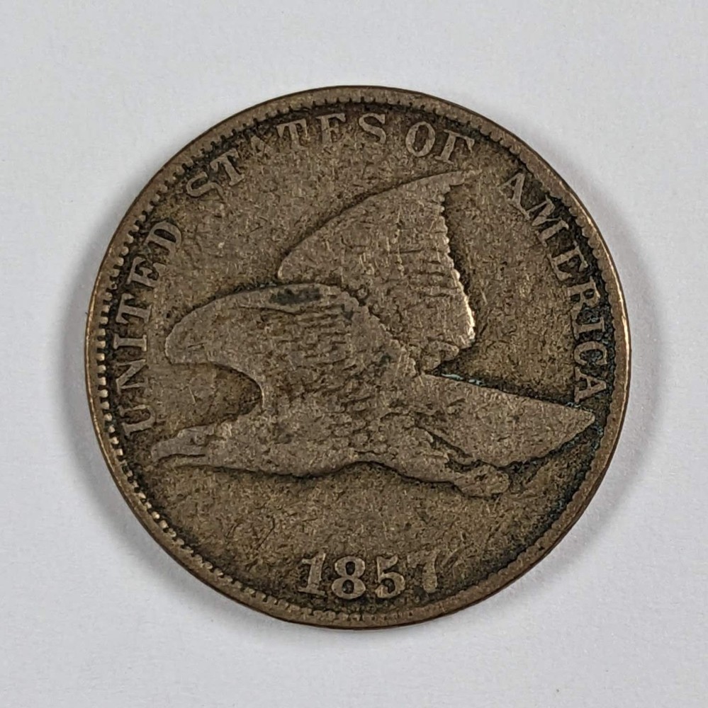 1857 Flying Eagle One Cent