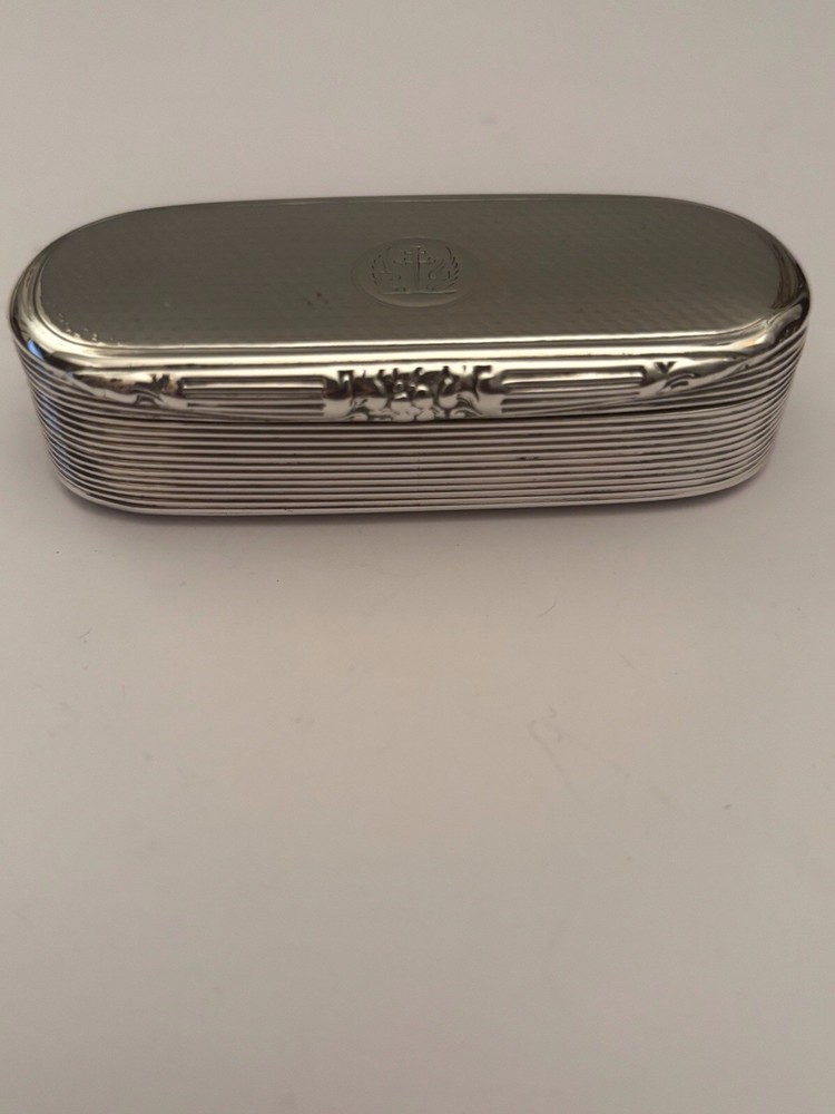 William IV Silver Gilt Snuff Box Birmingham 1835 Willmore & Co
