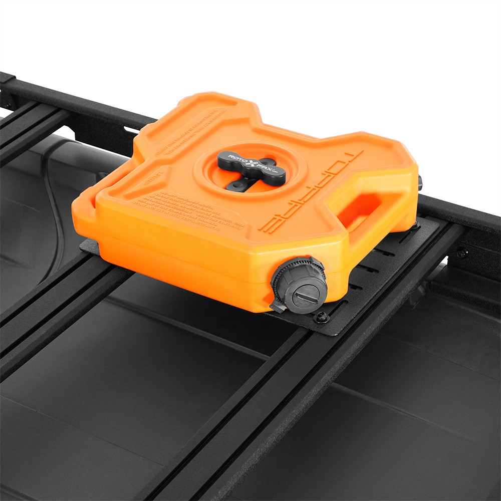 Universal Fitment Versatile Roof Rack Mount Panel Fuel Container Mount Bracket