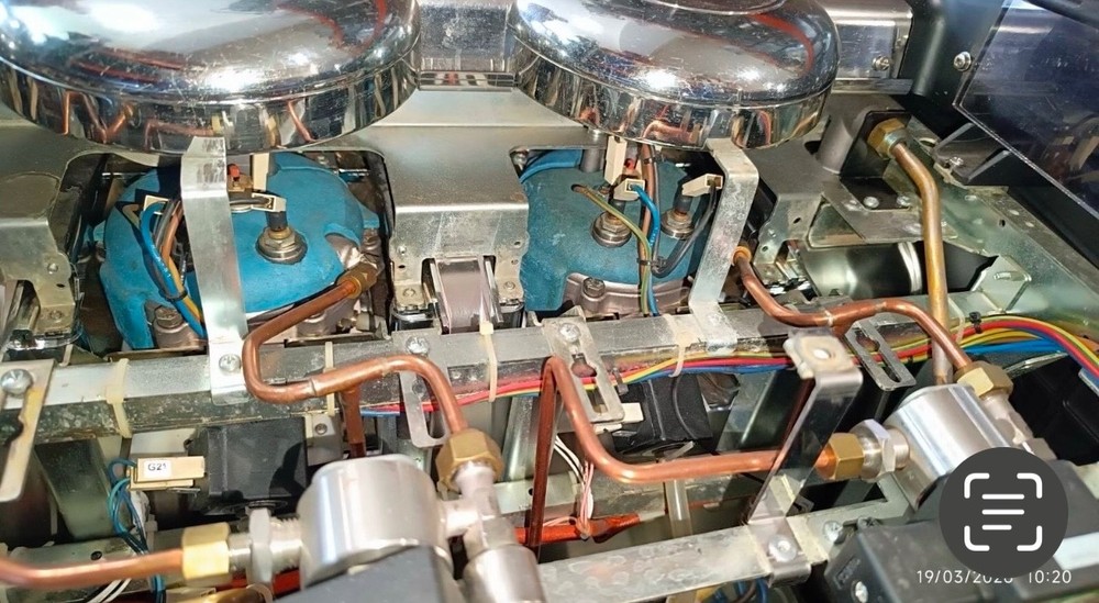 La Cimbali serviced 3 group multi boiler professional espresso machine