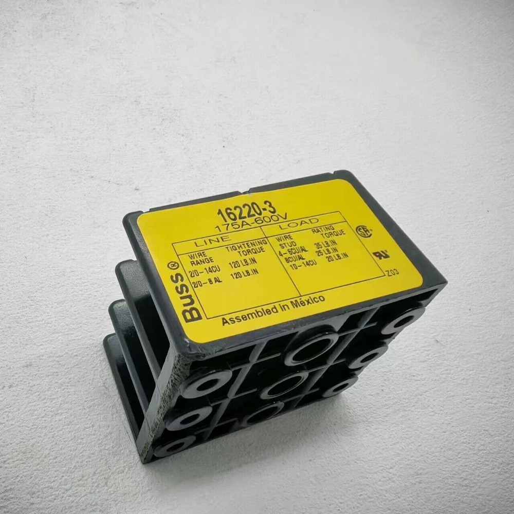 FOR BUSSMANN 16220-3 Fuse Base Terminal Block