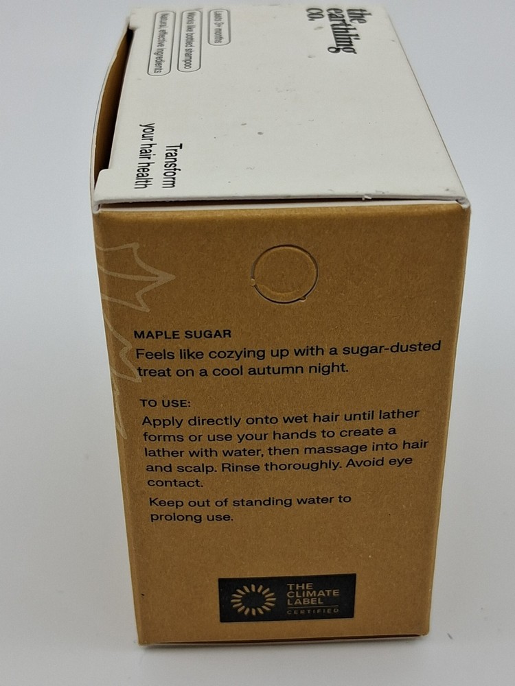 The Earthling Co. - Shampoo+Conditioner Set - Maple Sugar