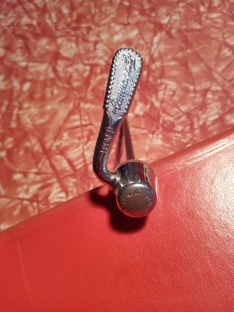 Campagnolo 314 C-RECORD front quick release skewer, no springs, no adjusting nut