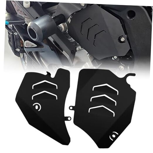 Motorcycle Engine Guard Frame Protector Body Dust Shield Compatible with