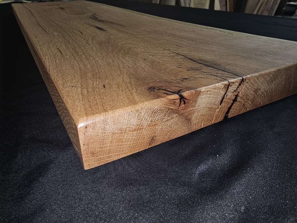 Live Edge Red Oak With Black Epoxy #RO12