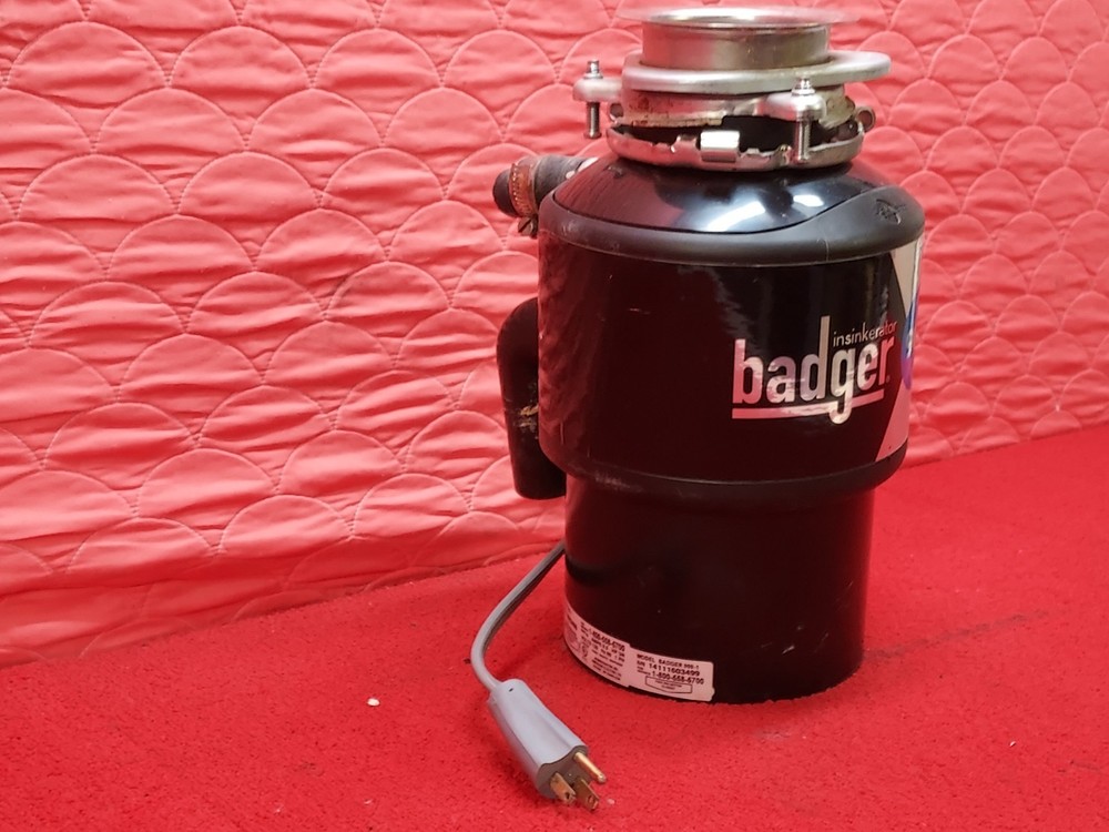 Used InSinkErator Badger 900 3/4HP Garbage Disposal Good Condition