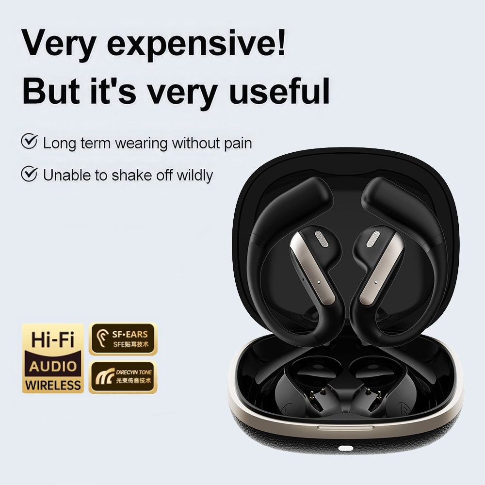 KOVOL Bluetooth Translation Earphone Real Time 144 Language Translator Earbuds