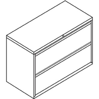 HON Brigade 800 Series Lateral File (892ls)