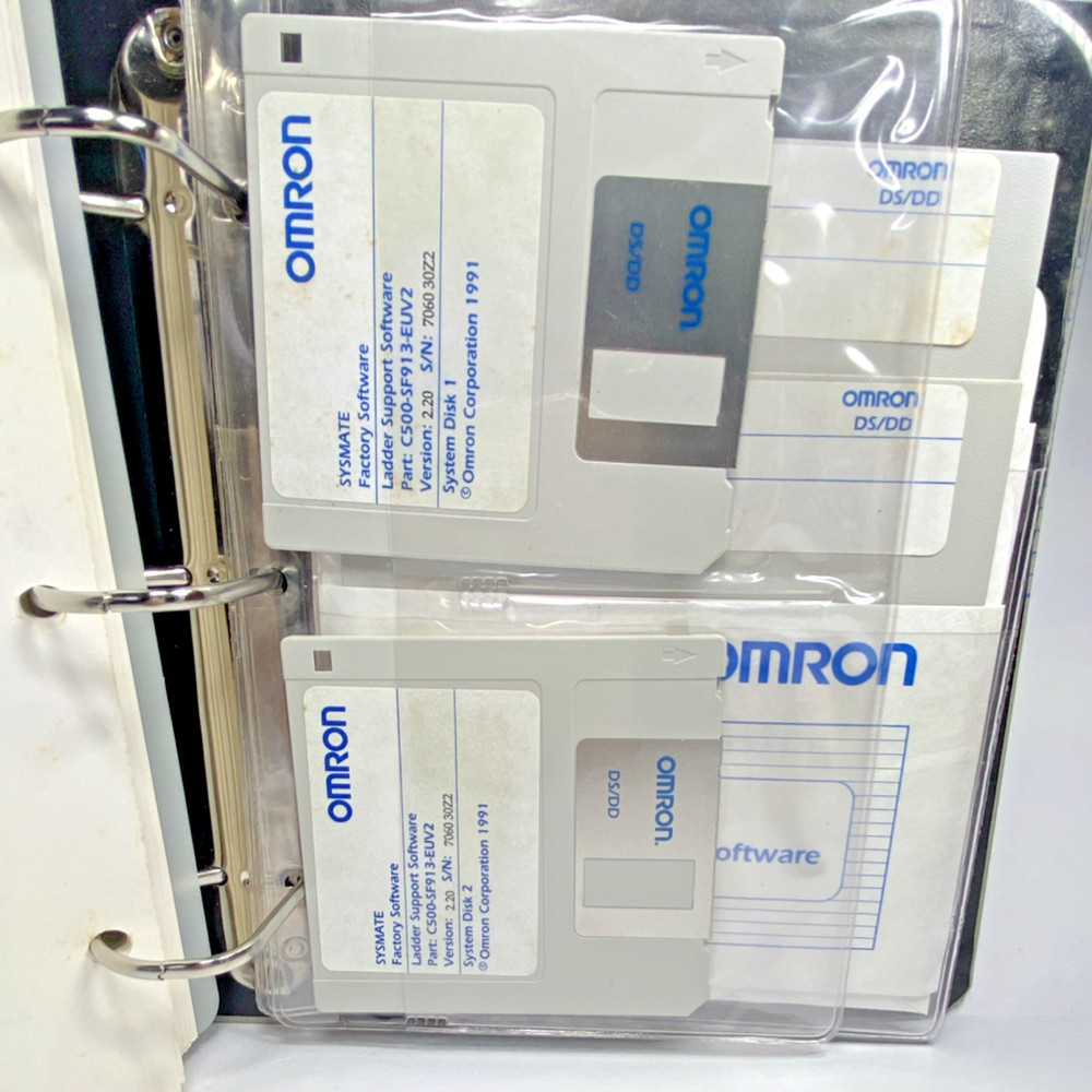 Omron SYSMATE Ladder Support Software C500-SF913-EUV2 Ver. 2.20 PLC Programming