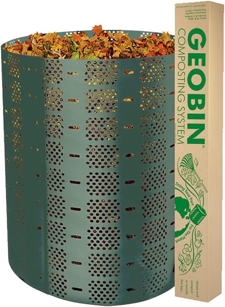 Easy Assembly 246 Gallon Compost Bin - Expandable Design for Maximum Ventilation