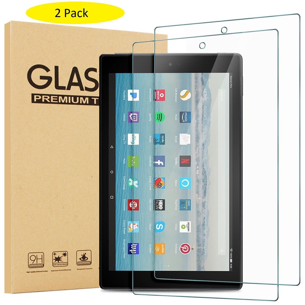 2PCS For Amazon Kindle Fire HD 10" | Kids Edition 2019 Tempered Screen Protector