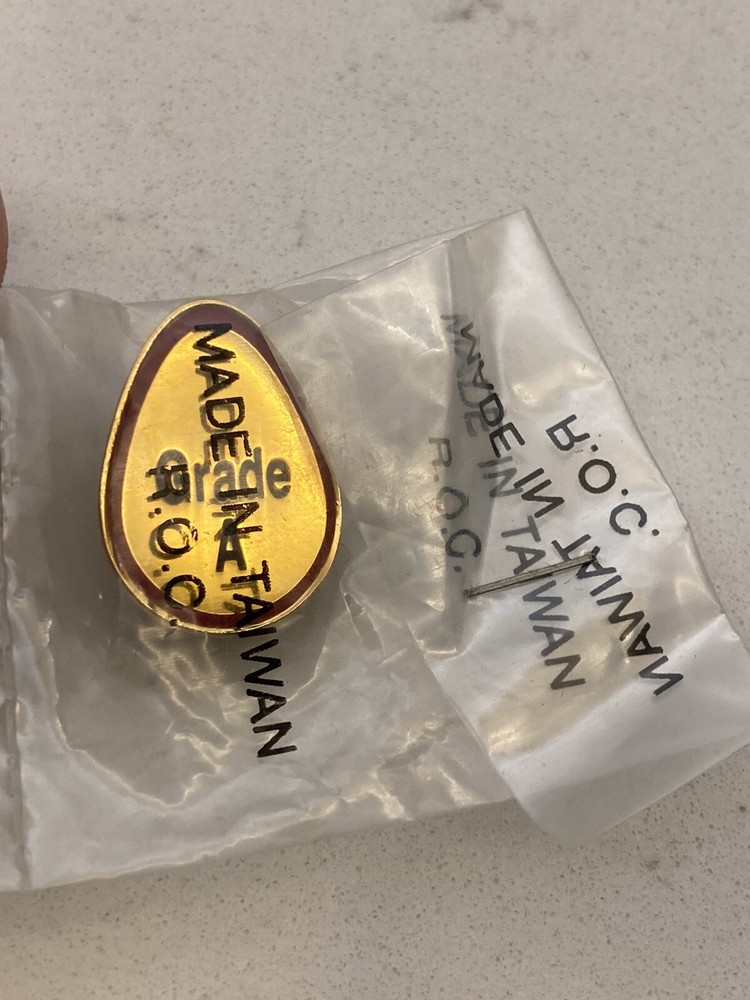 McDonalds Grade A Eggs Safety Pin Sealed