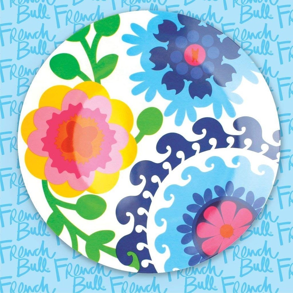 French Bull Melamine Assorted Plates-6 Piece Set -Melamine Dinnerware-Platter, S