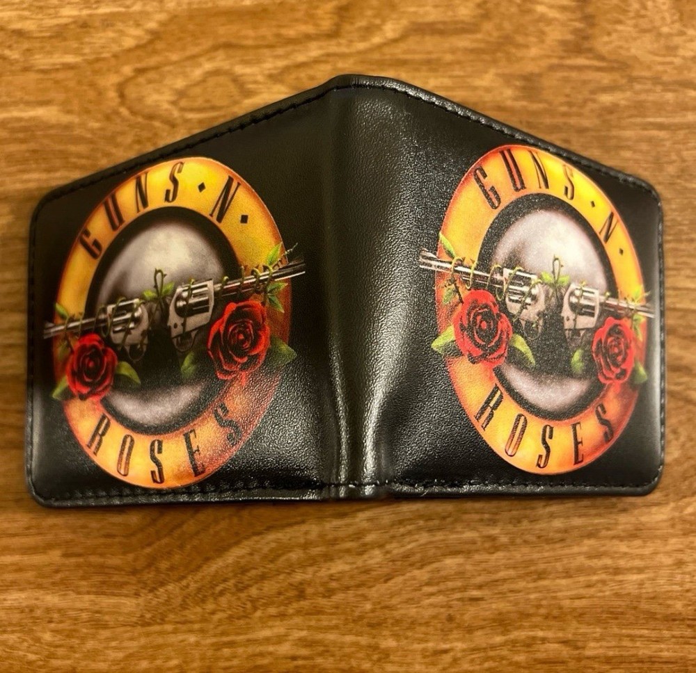 NEW Guns N Roses Bifold Wallet