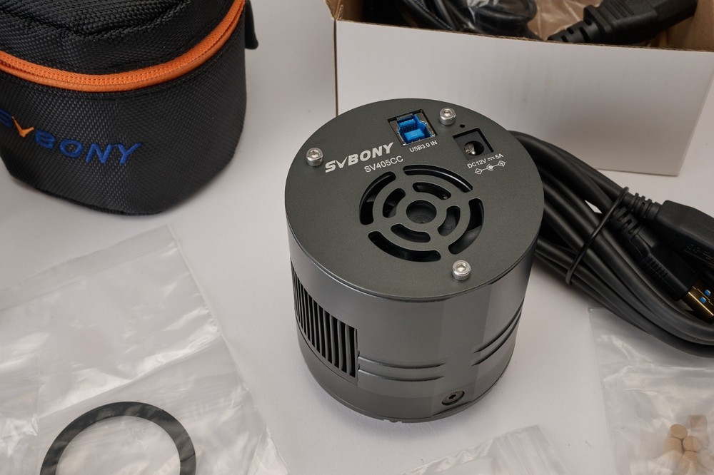 Svbony SV405CC deep space telescope camera: 11.7MP, color, cooled sensor -NEW