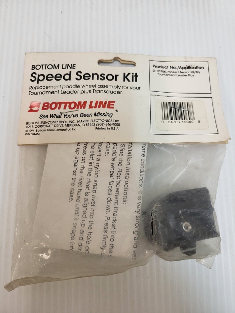 Bottom Line Speed Sensor Replacement Paddle Wheel For Fish Finders 019060