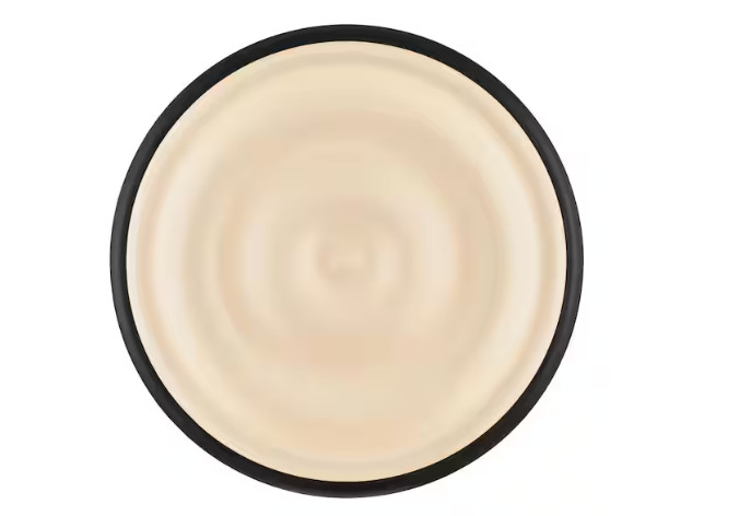 Commercial Electric 15" Matte Black LED Ceiling Flush Mount Adjustable CCT