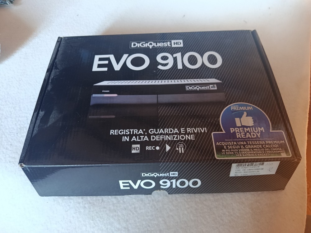 DiGiQuest EVO 9100 HD PVR HDMI USB DIGITAL TERRESTRIAL DECODER - NEW