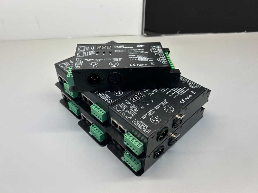Novabright D4-XE DMX Decoder 4 Channel