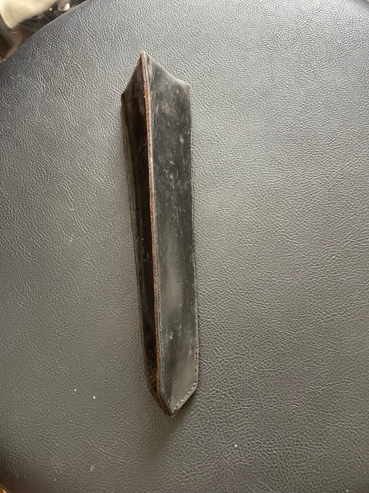 VINTAGE FIELD MICROSCOPE W/ LEATHER CARRYING CASE Scientific Instruments Science