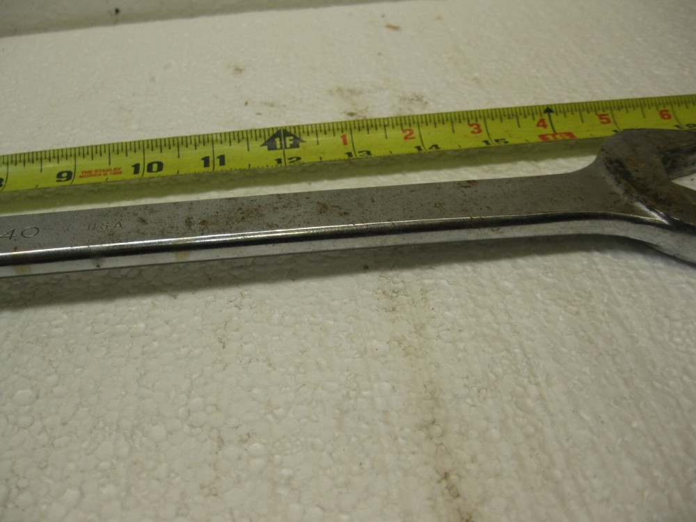 Mac tools 1-1/4" Combination Wrench 12 Point CL40 USA Nice!