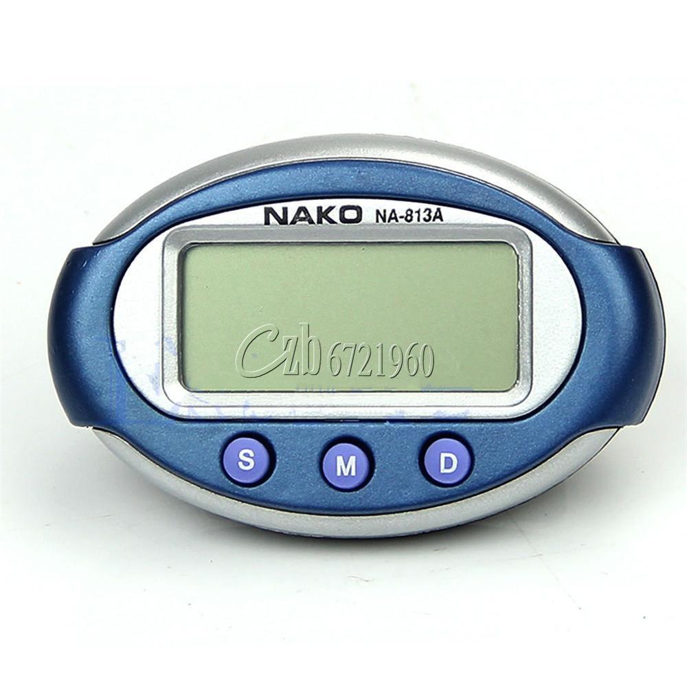 Smart Mini Digital Clock Portable Car Auto Dashboard LCD Display 3 Buttons