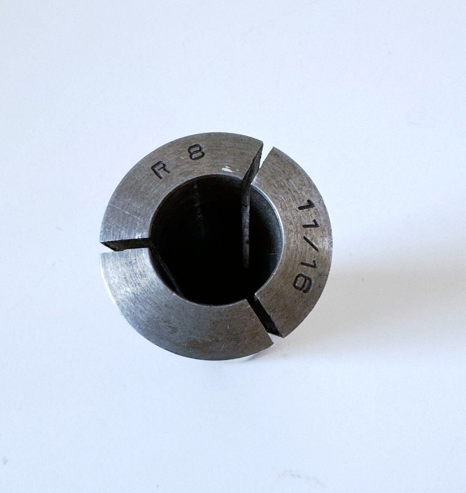 11/16" R8 Round Collet Internal Threads .6875"