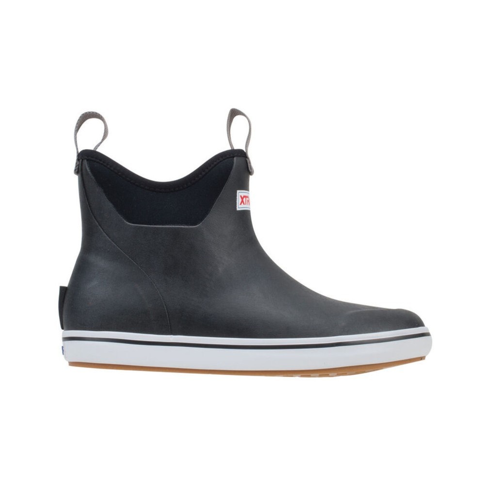 XTRATUF Men's Black Ankle Deck Boots (22736)