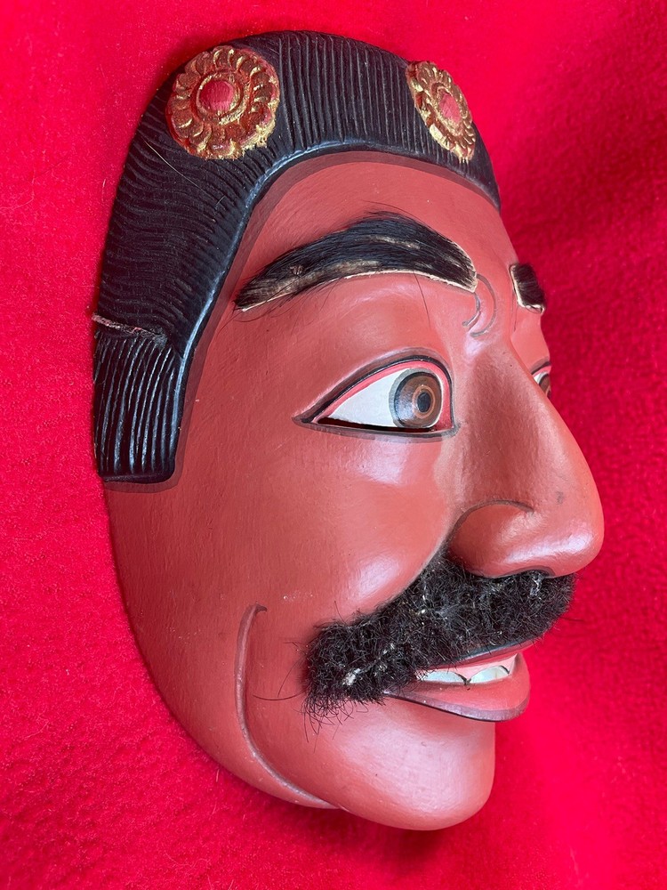 Very Pleasant Topeng Mythological Dance Mask From Bali