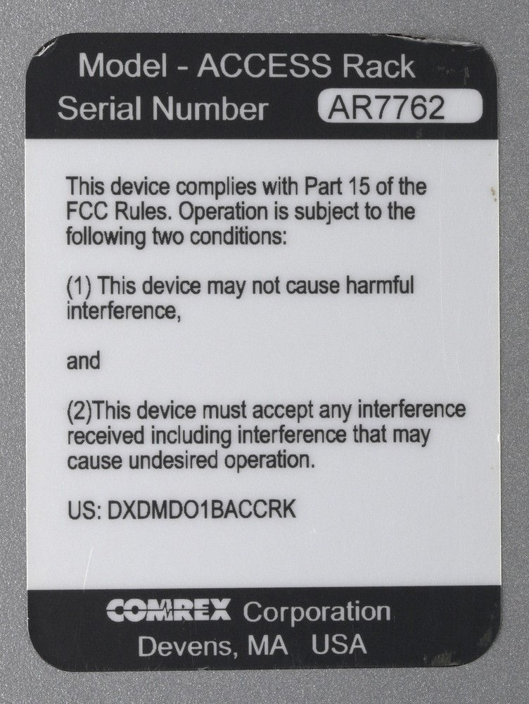 Comrex ACCESS Codec AES Audio Over IP Endpoint AAC Internet AoIP w/ TS License