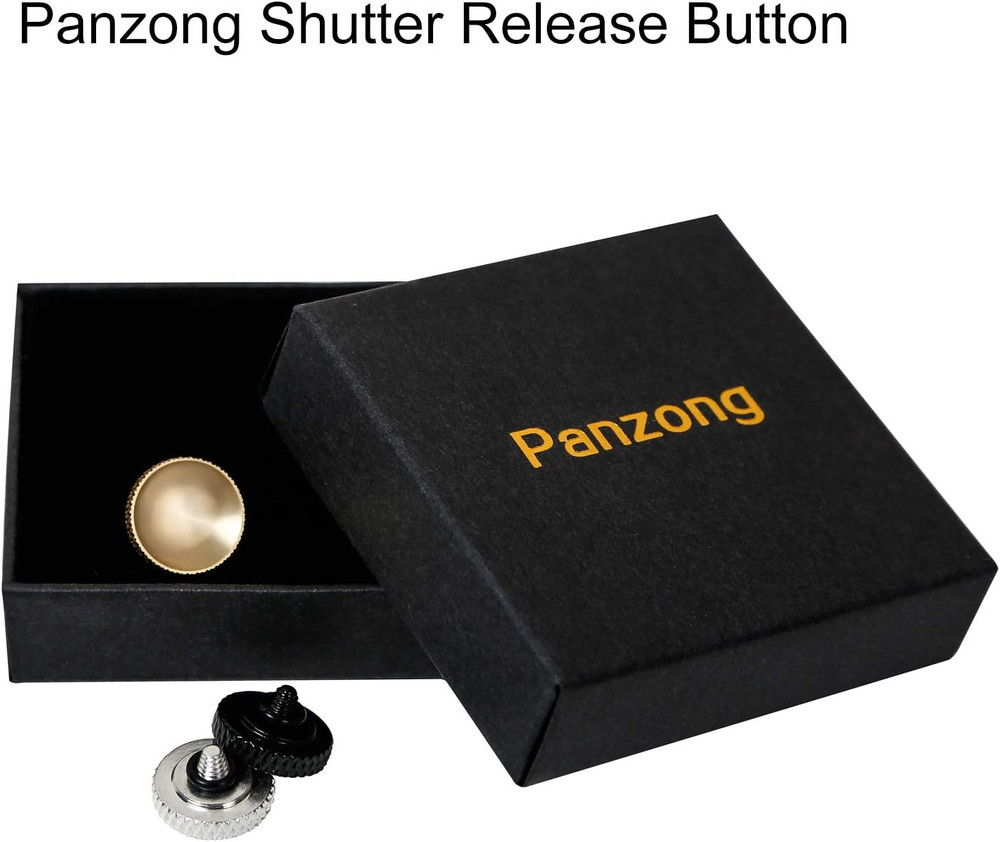 Soft Shutter Release Button, High-End Pure Copper Camera Shutter Button (3 Pack)