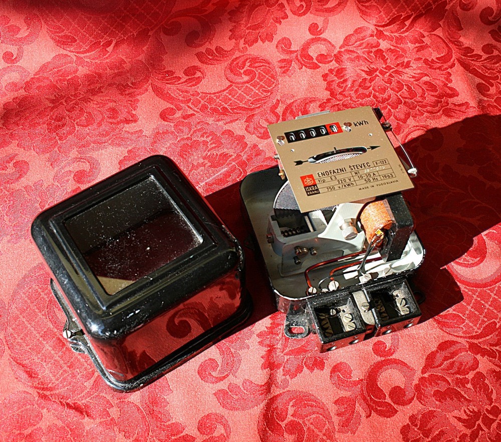 Enel 1963 Single Phase Electric Meter